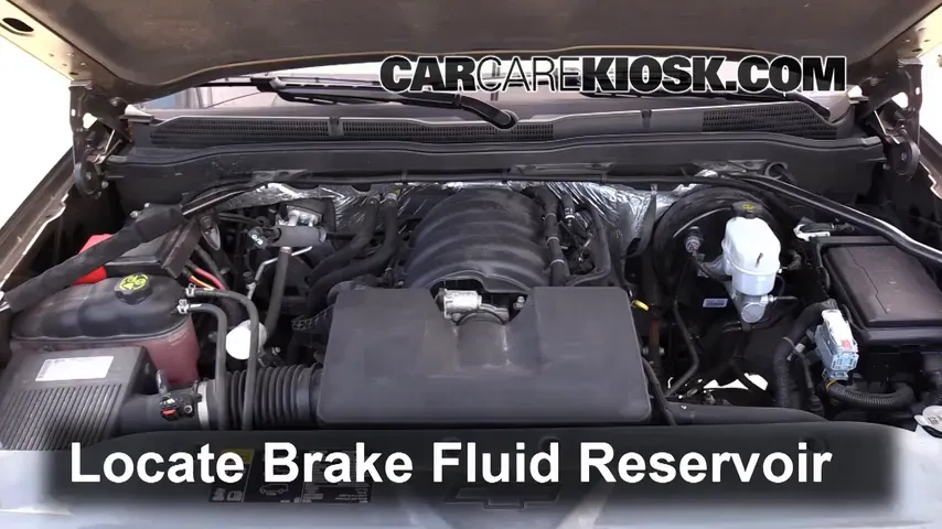 2015 Chevrolet Silverado 1500 LT 4.3L V6 FlexFuel Extended Cab Pickup Brake Fluid